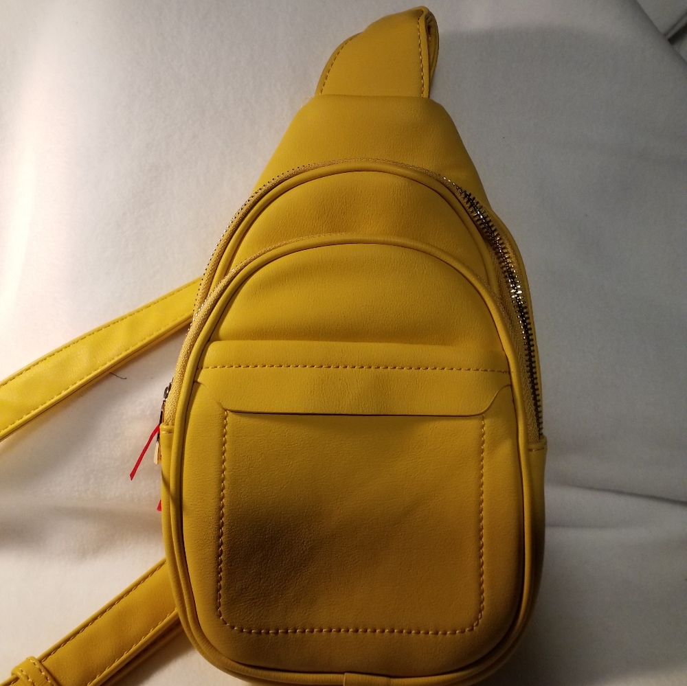 Yellow cross bag